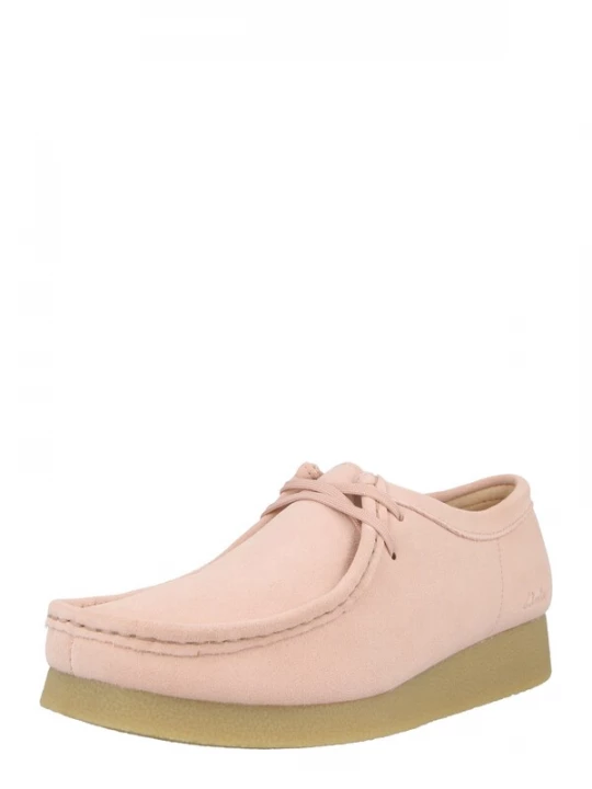 Foto van product CLARKS Veterschoen 'Wallabee EVO' lichtroze