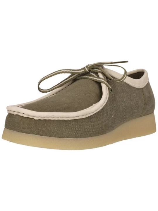 Foto van product CLARKS Veterschoen 'Wallabee EVO' olijfgroen