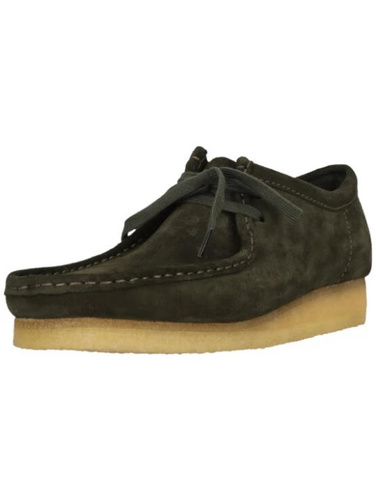 Foto van product CLARKS Veterschoen 'Wallabee Forest' groen