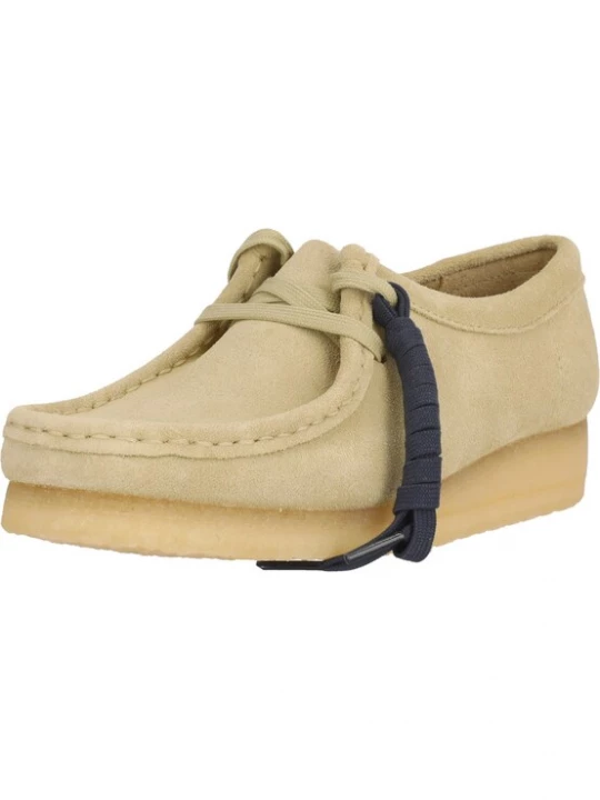Foto van product CLARKS Veterschoen 'Wallabee Maple Suede' sand