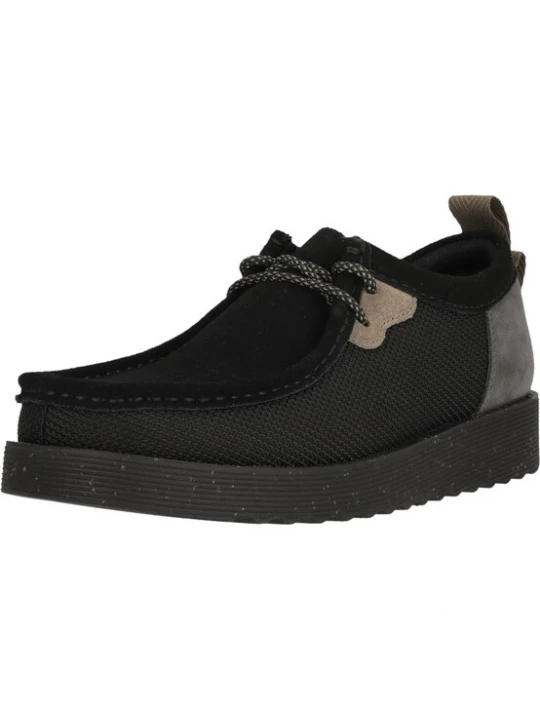 Foto van product CLARKS Veterschoen 'Wallabee' zwart
