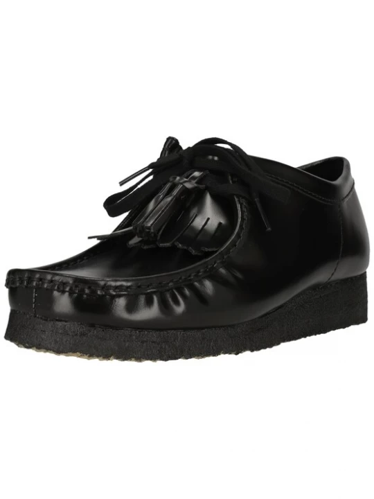 Foto van product CLARKS Veterschoen 'Wallabee' zwart