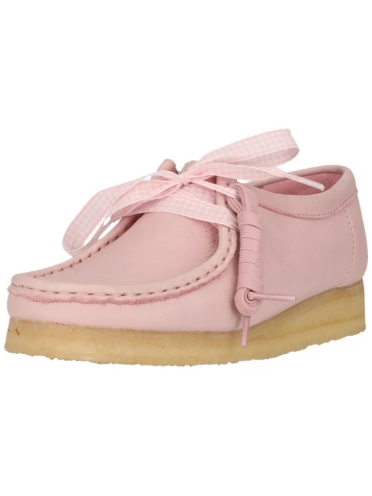 Foto van product CLARKS Veterschoen 'Wallebee' lichtroze