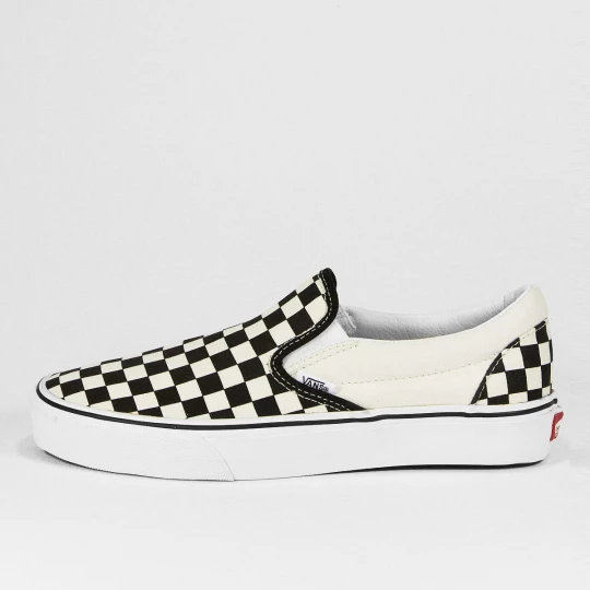 Foto van product Classic Slip On (Checkerboard) Vans wit