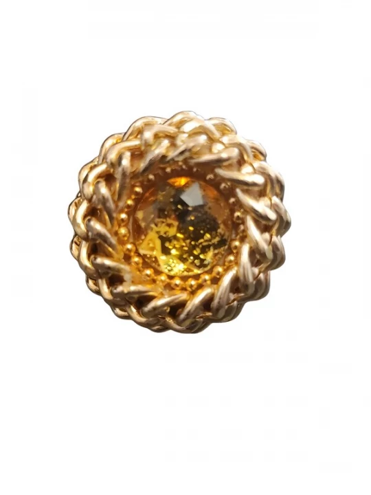 Foto van product CLAUDIA DE ROSA JEWELRY Ring 'Sunlight Nest' citroengeel