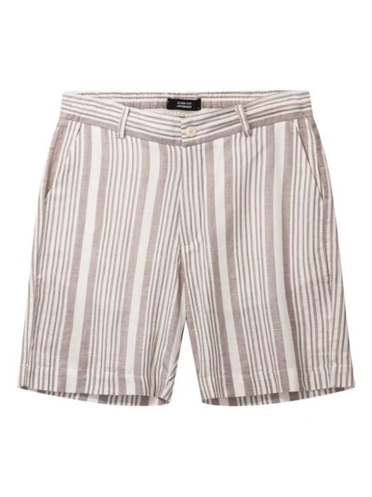 Foto van product Clean Cut Copenhagen Chino 'Barcelona Creed' donkerbeige / wit