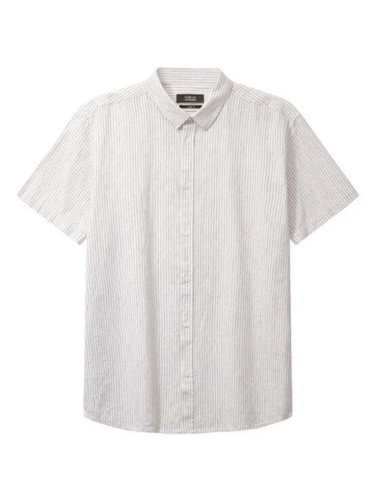 Foto van product Clean Cut Copenhagen Overhemd 'Luca' bruin / wit