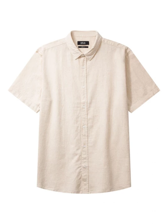 Foto van product Clean Cut Copenhagen Overhemd 'Luca' ecru