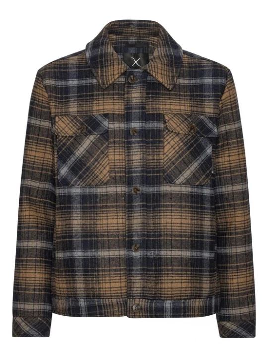 Foto van product Clean Cut Copenhagen Tussenjas 'Luke' navy / smoky blue / karamel