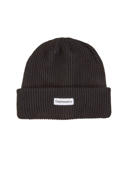 Foto van product Cleptomanicx Muts 'Shortie 2' zwart