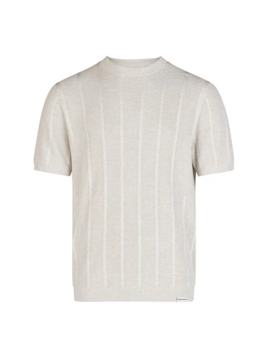 Foto van product Cleptomanicx Shirt beige gemêleerd