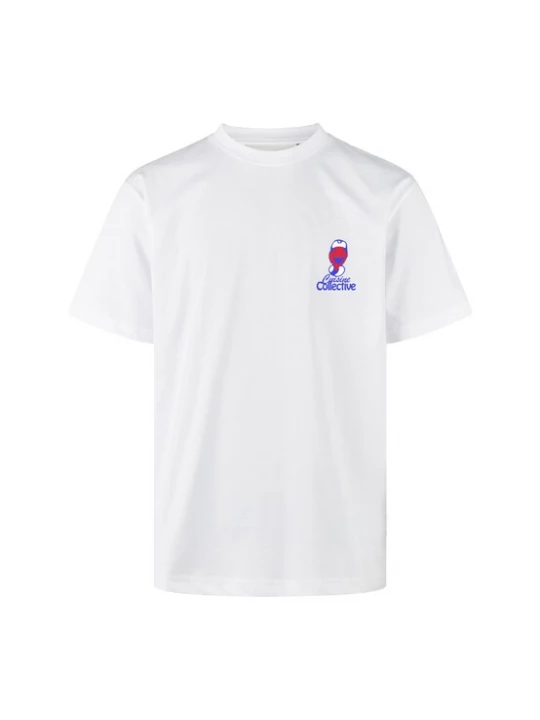 Foto van product Cleptomanicx Shirt 'Cuisine' wit