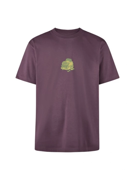 Foto van product Cleptomanicx Shirt donkerrood