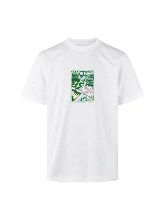 Foto van product Cleptomanicx Shirt 'Gamer' wit