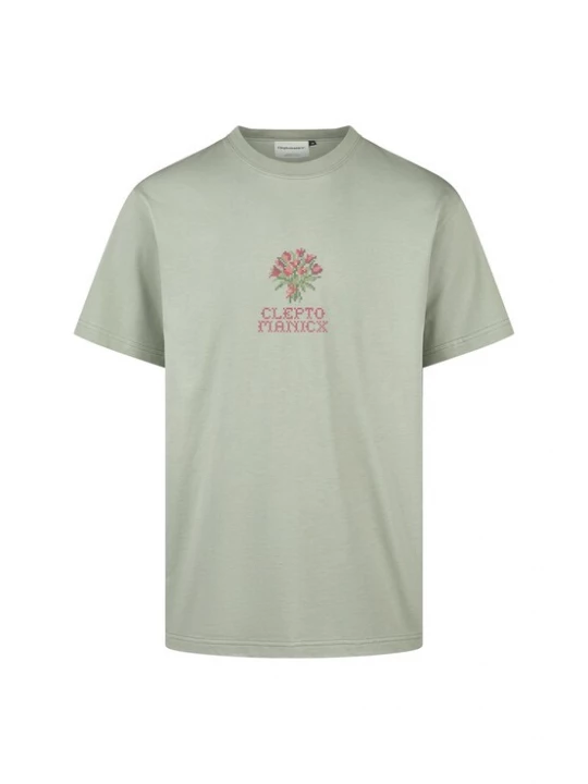 Foto van product Cleptomanicx Shirt lichtgroen