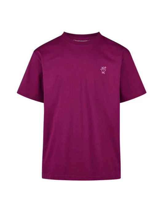Foto van product Cleptomanicx Shirt 'Sketch Gull' rood