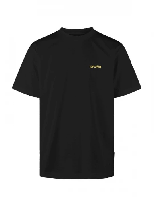 Foto van product Cleptomanicx Shirt 'So Hot!' geel / zwart
