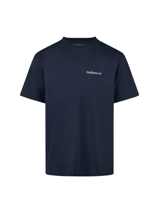 Foto van product Cleptomanicx Shirt 'Surf the web' blauw