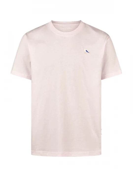 Foto van product Cleptomanicx Shirt taupe / blauw / wit