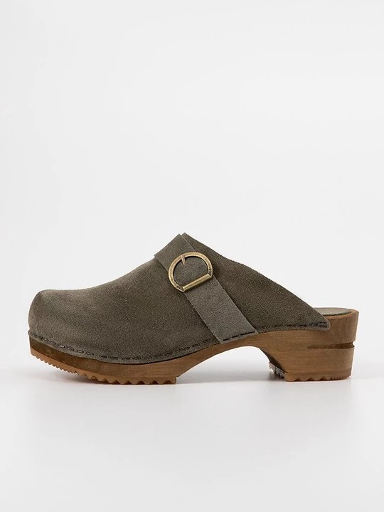Foto van product Clogs Sanita olijfgroen