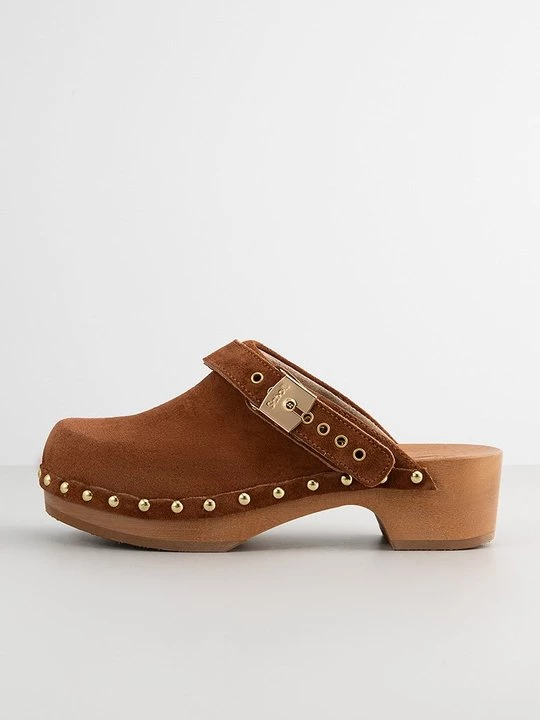 Foto van product Clogs Scholl cognac