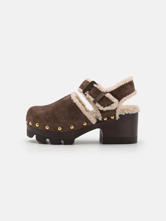 Foto van product Clogs Tory Burch donkerbruin