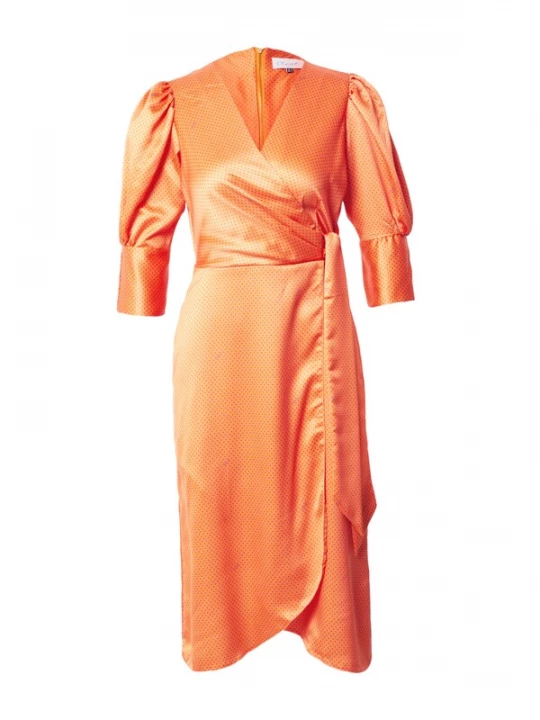 Foto van product Closet London Jurk lila / oranje
