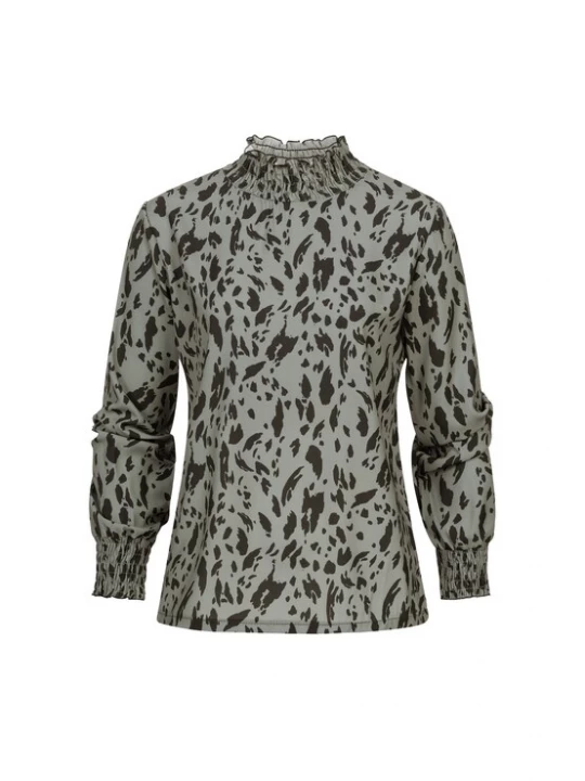 Foto van product Cloud5ive Blouse olijfgroen / zwart