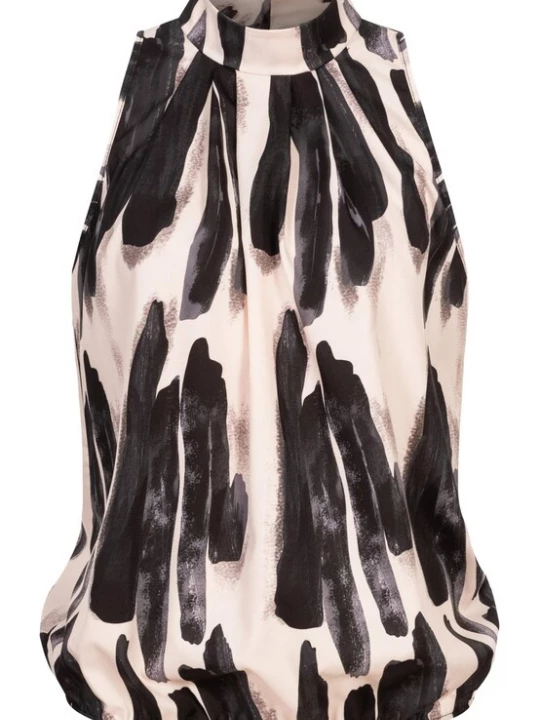 Foto van product Cloud5ive Blouse sand / zwart
