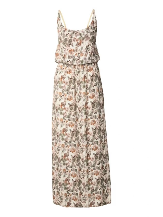 Foto van product Cloud5ive Jurk beige / bruin / olijfgroen / offwhite