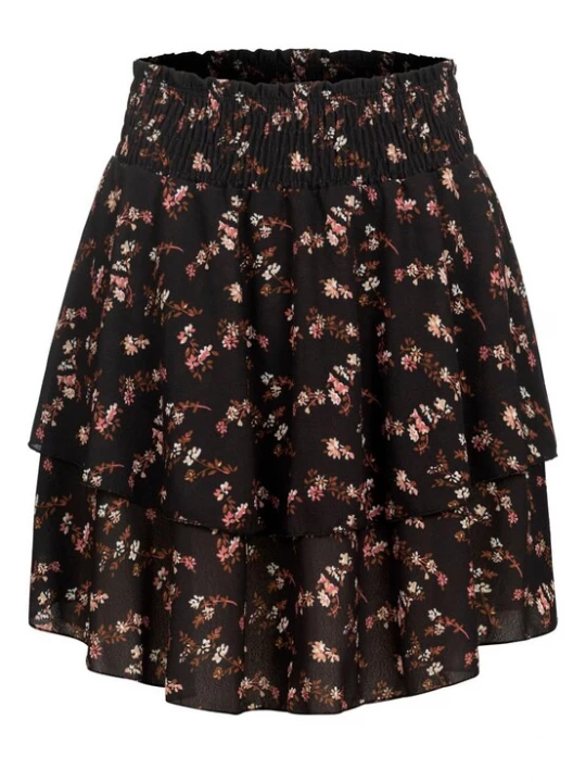 Foto van product Cloud5ive Rok crème / bruin / oudroze / zwart