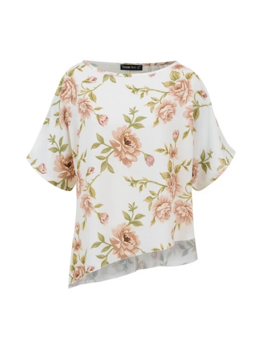 Foto van product Cloud5ive Shirt appel / pastelgroen / pastelroze / wit