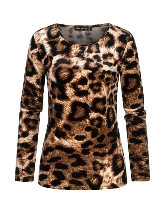 Foto van product Cloud5ive Shirt beige / bruin / zwart