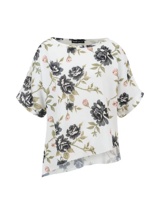 Foto van product Cloud5ive Shirt olijfgroen / donkergroen / rosa / zwart / wit