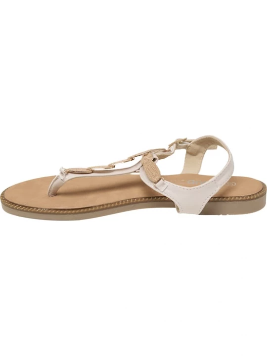 Foto van product Cloud5ive Teenslipper 'Wiliam' lichtbeige / goud