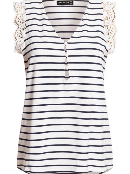 Foto van product Cloud5ive Top navy / wit