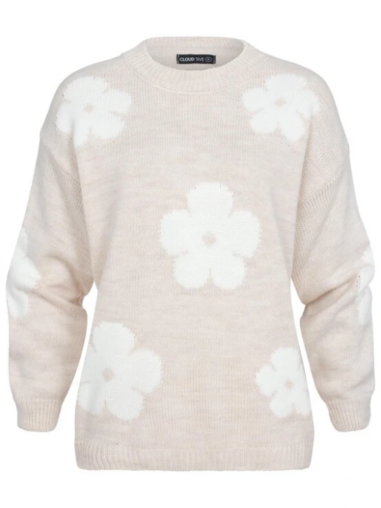 Foto van product Cloud5ive Trui beige / wit