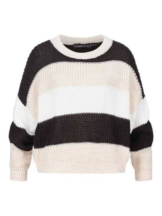 Foto van product Cloud5ive Trui beige / zwart / wit