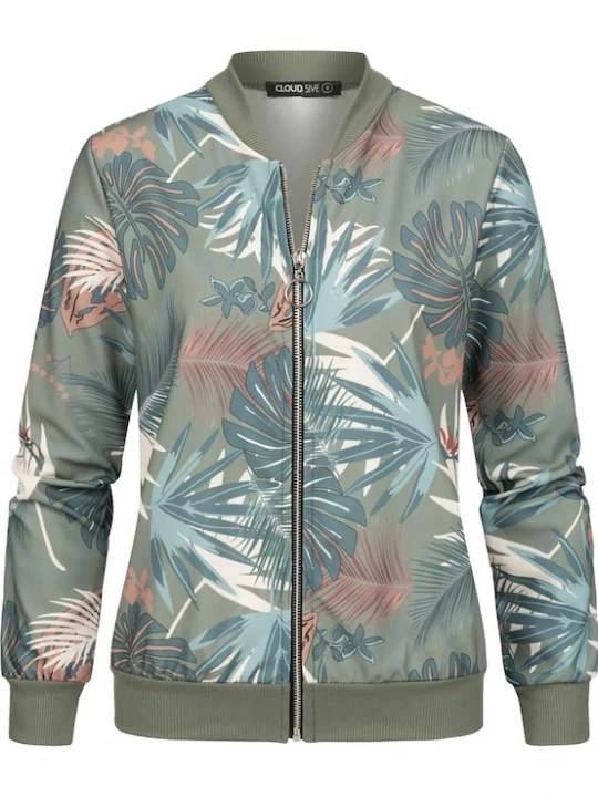 Foto van product Cloud5ive Tussenjas beige / groen / wit