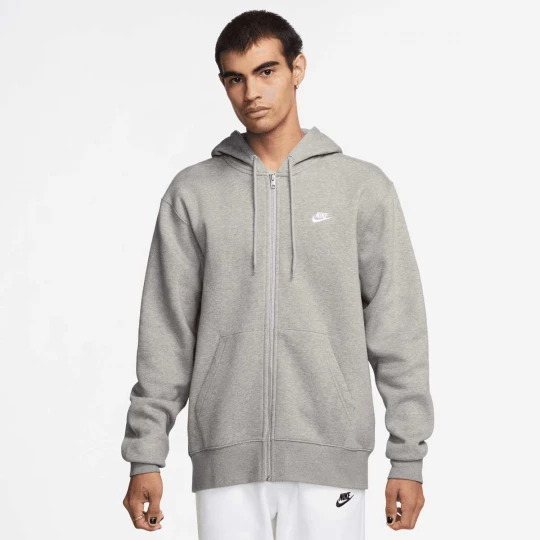 Foto van product Club Basketball Fleece Hoodie Nike grijs