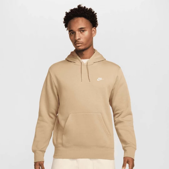 Foto van product Club Basketball Pullover Hoodie Nike beżowy