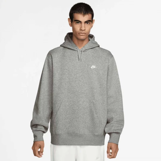 Foto van product Club Basketball Pullover Hoodie Nike grijs