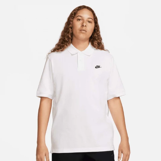 Foto van product Club Polo Pique Shortsleeve Nike wit