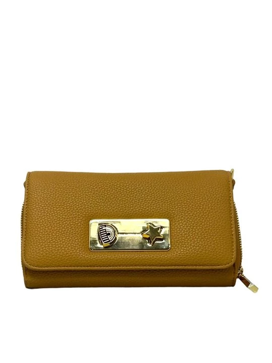 Foto van product Clutch Chiara Ferragni bruin