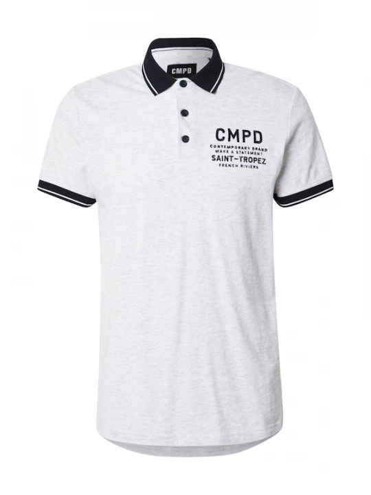 Foto van product CMPD Shirt nachtblauw / wit gemêleerd