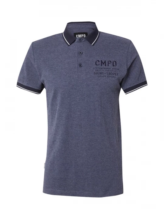 Foto van product CMPD Shirt navy / nachtblauw / wit