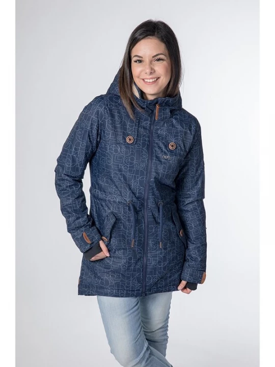 Foto van product CNSRD Tussenparka 'CHARLOTTE' blauw