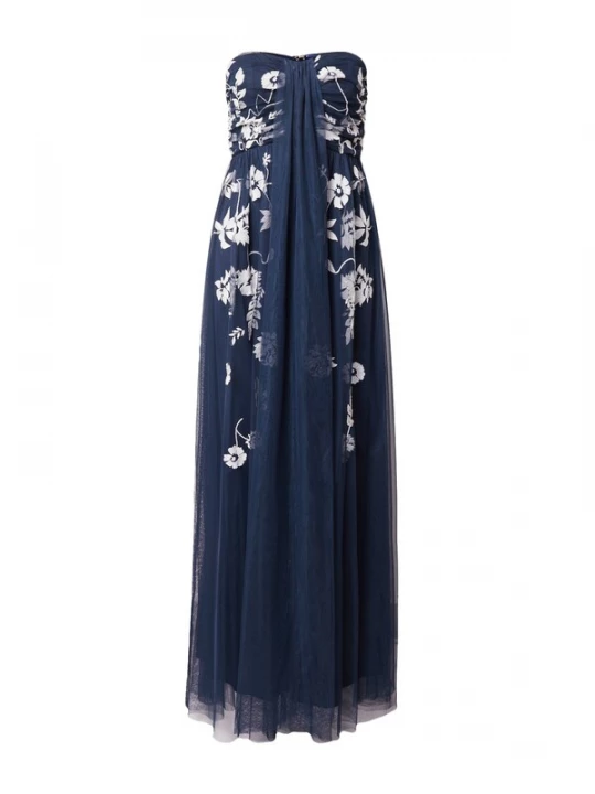 Foto van product Coast Avondjurk navy / wit