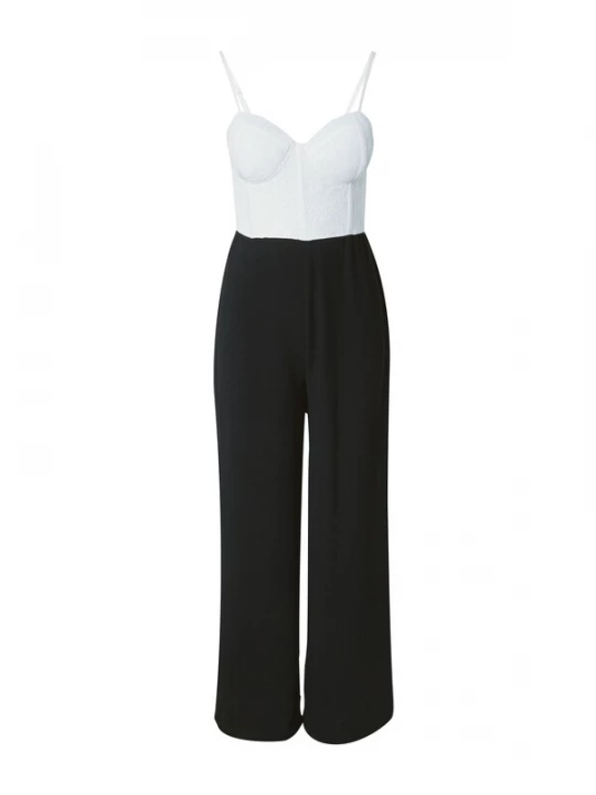 Foto van product Coast Jumpsuit zwart / wit