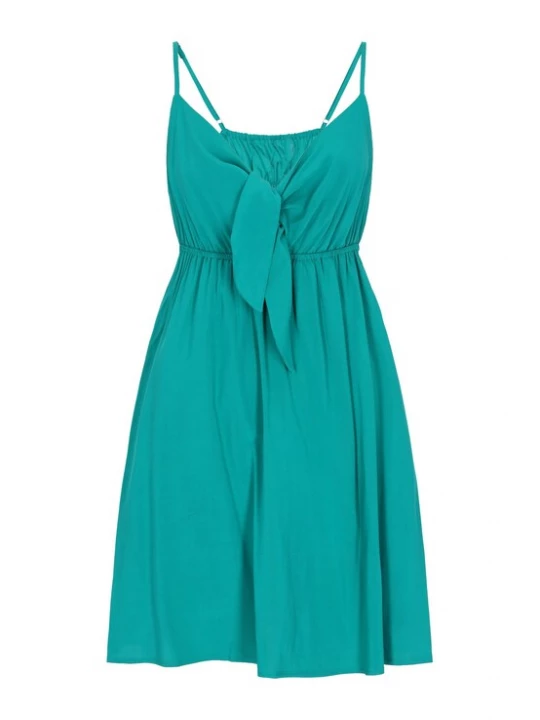 Foto van product swirly Zomerjurk 'Spring Summer' turquoise